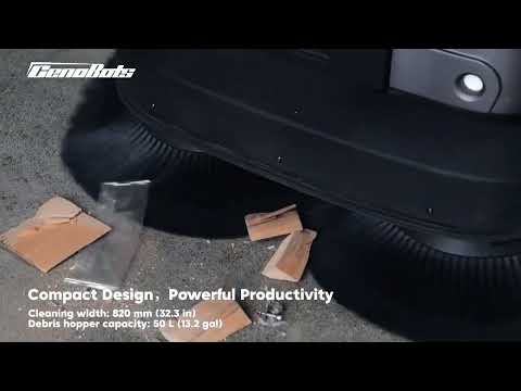 CenoBots S5 - ukázka zametání