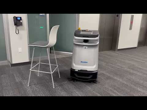 CenoBots SP50 - ukázka úklidu